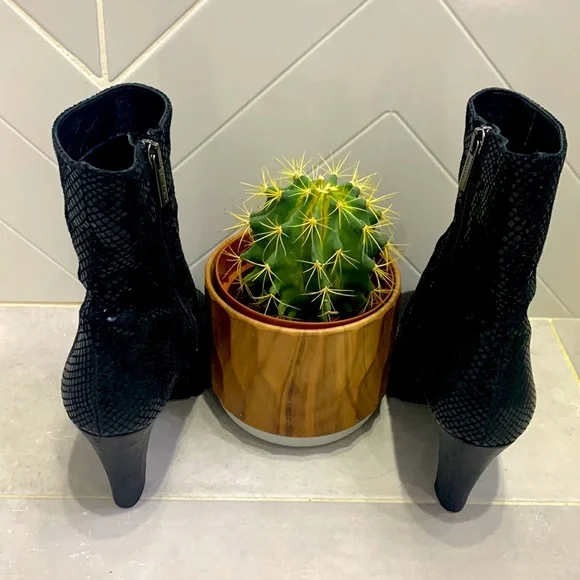 Made in🇮🇹AQUATALIA Super Soft Waterproof Snakeskin Leather Ankle … - Picture 6 of 16